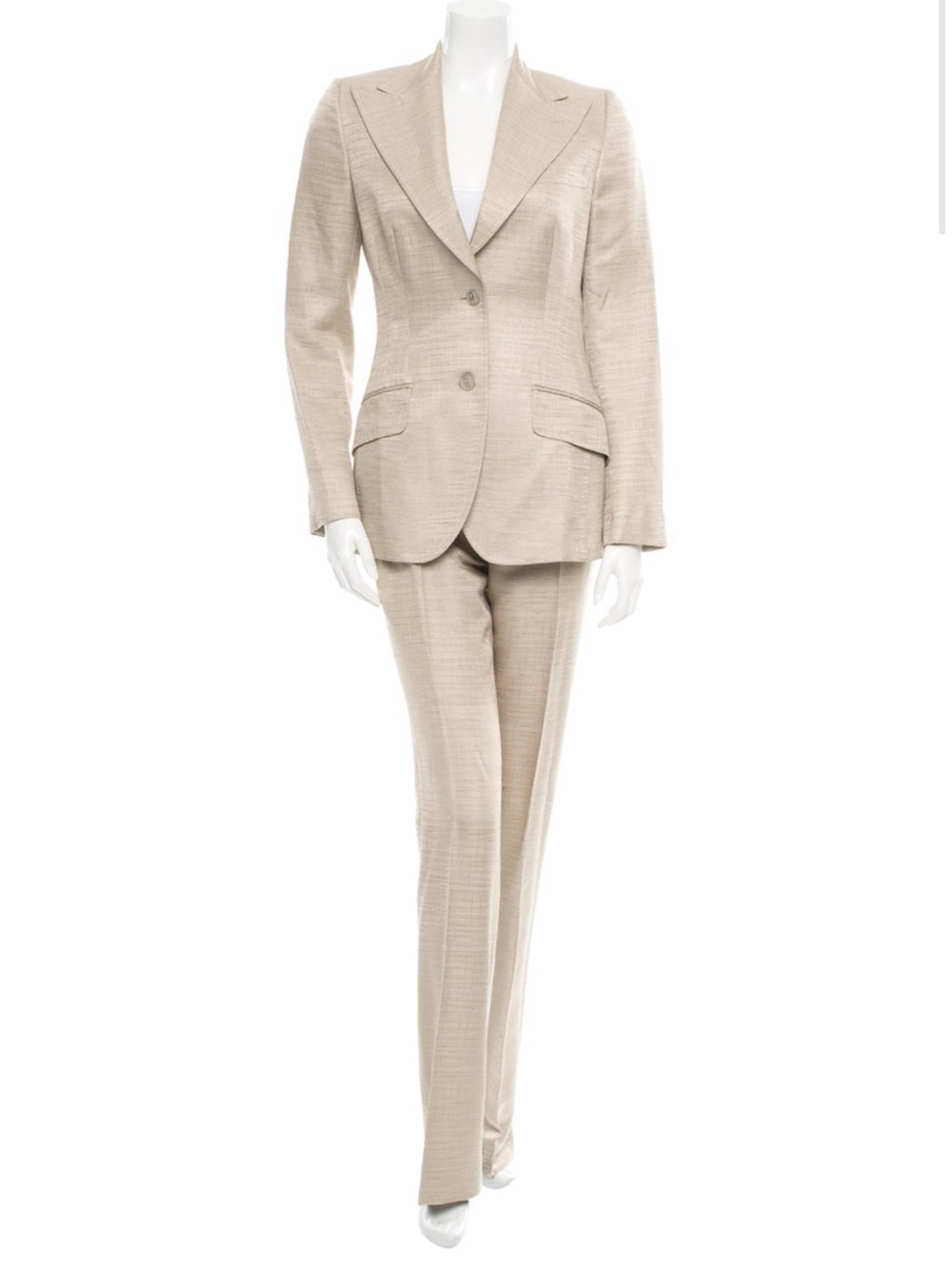 Dolce & Gabbana Light Beige Pantsuit